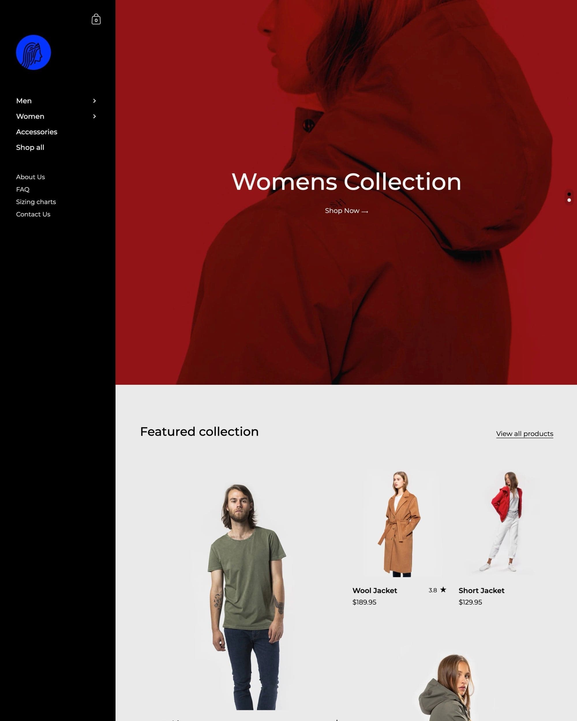 Queen preset for Kingdom Shopify theme