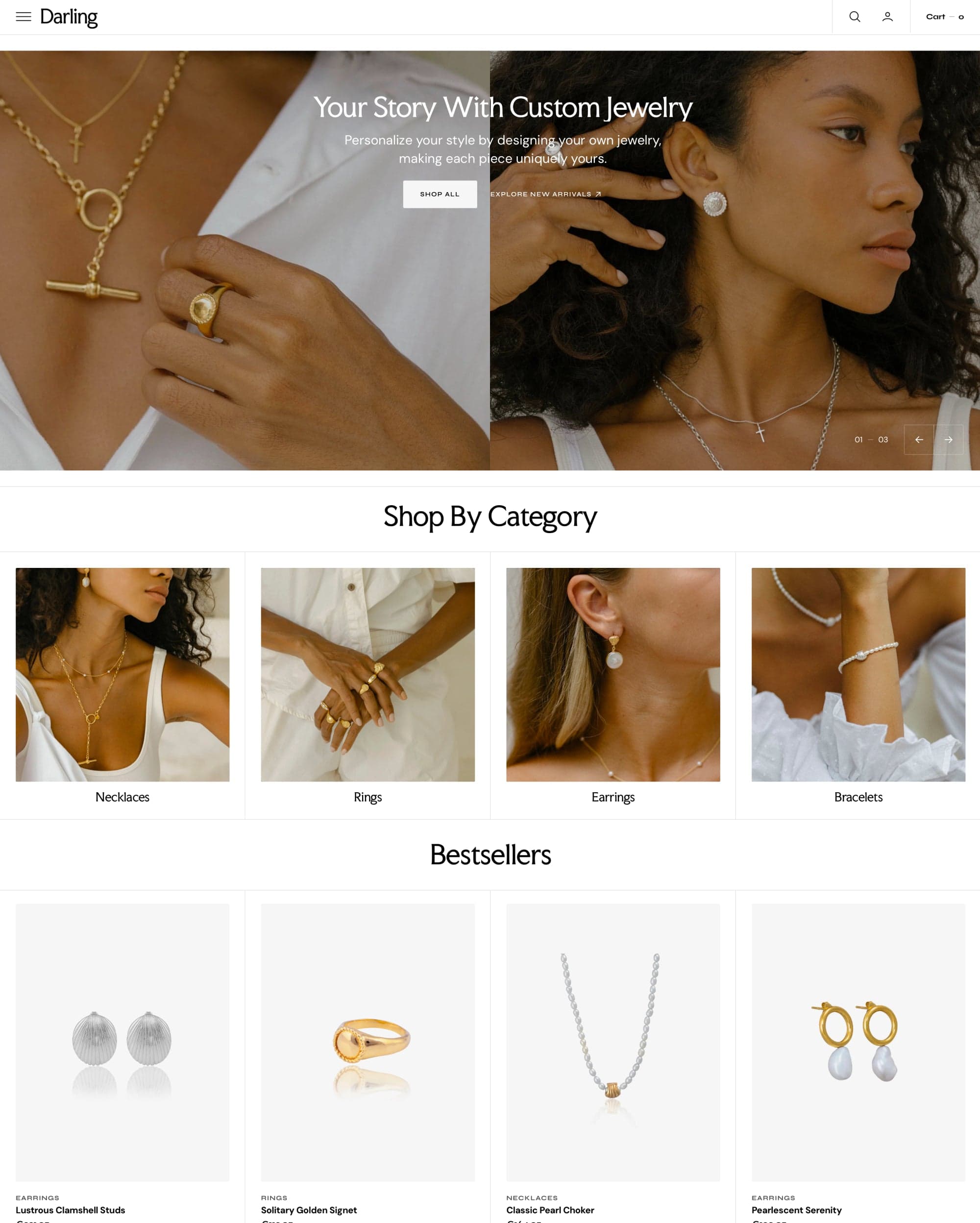 Luna preset for Nordic Shopify theme