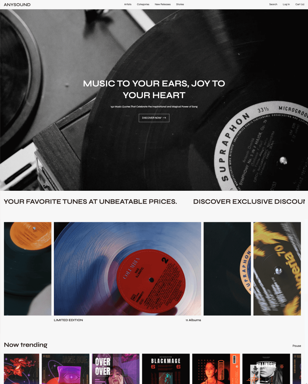 Azzel Anysound preset