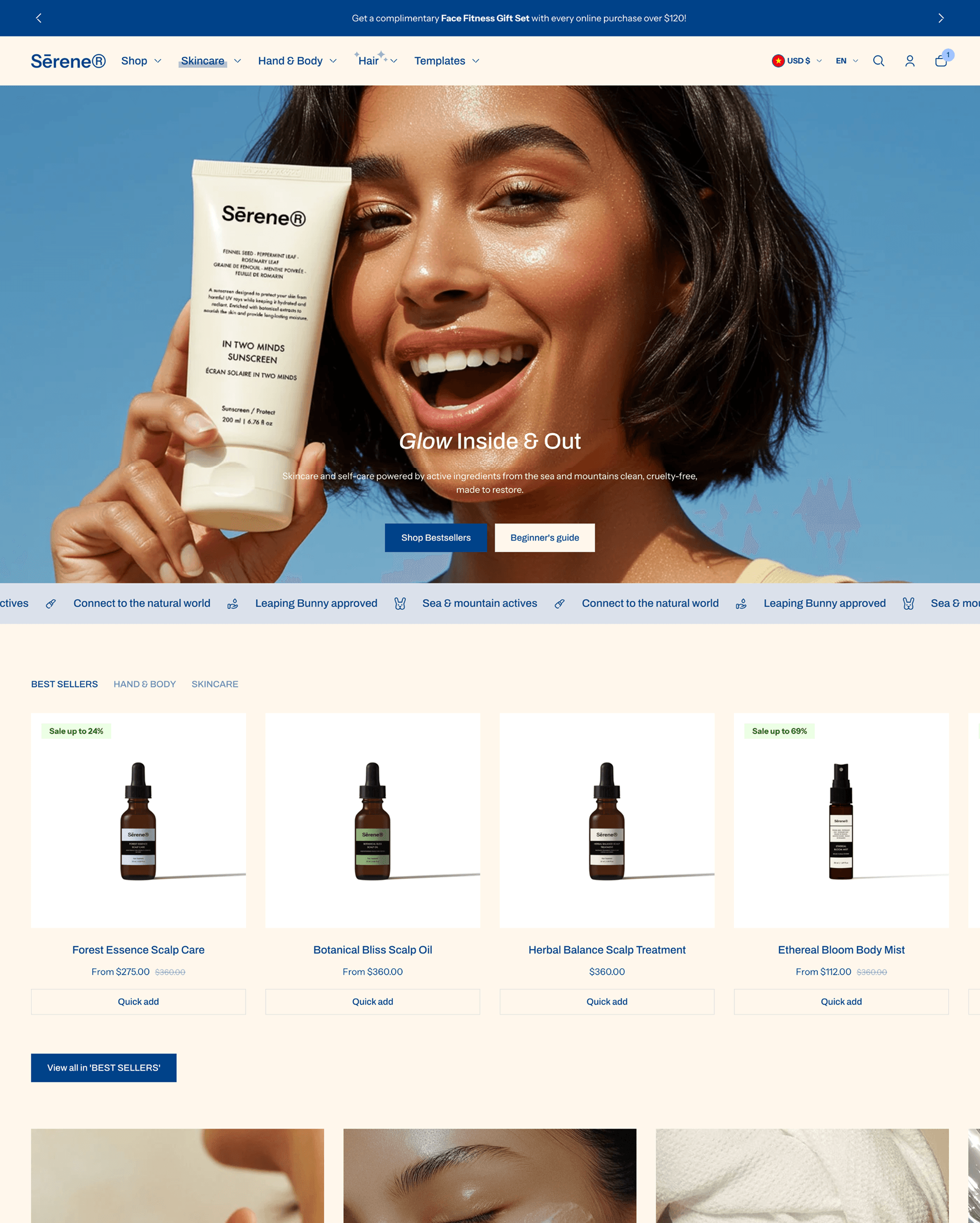 Shine Shopify theme preview