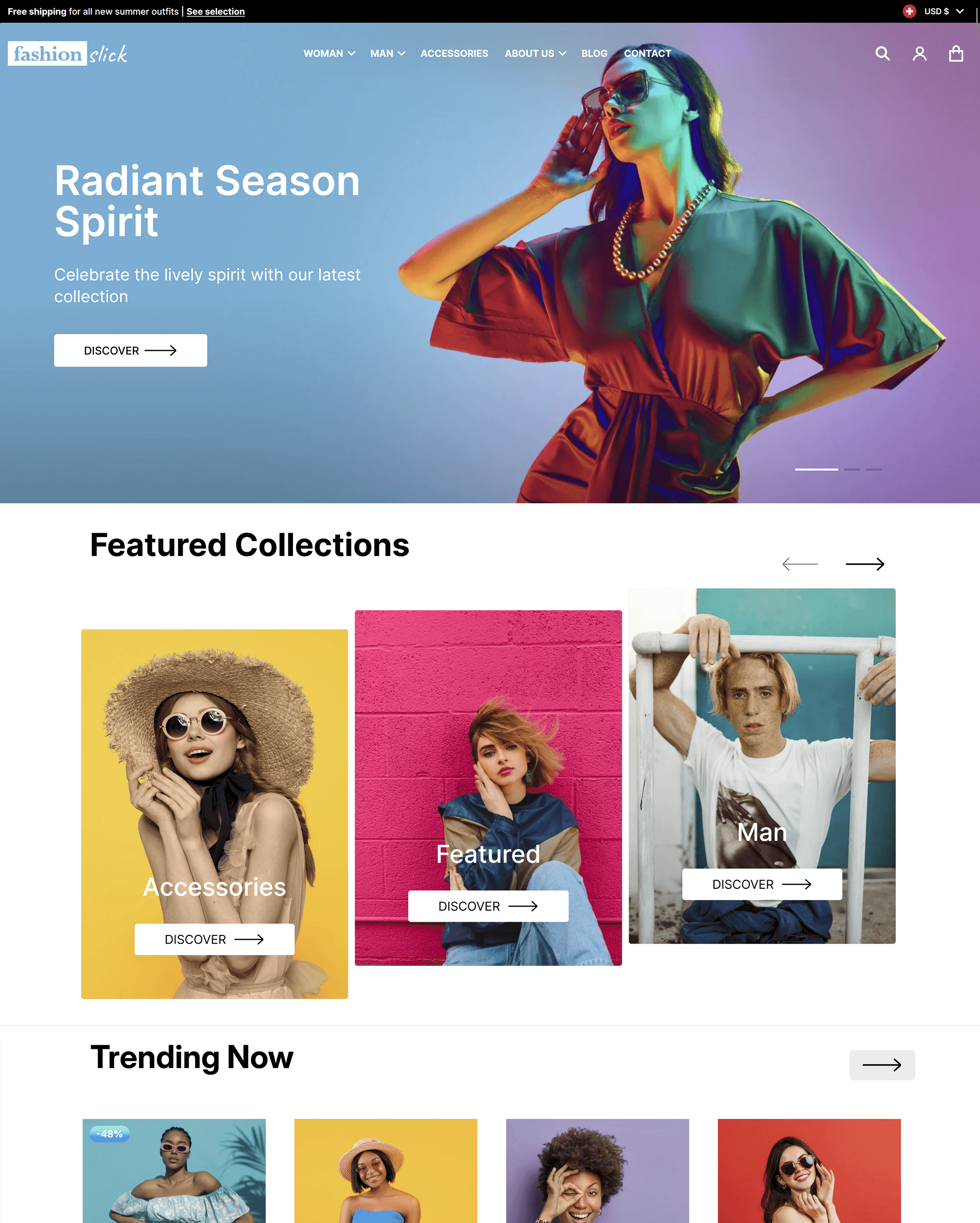 Divine Shopify theme preview