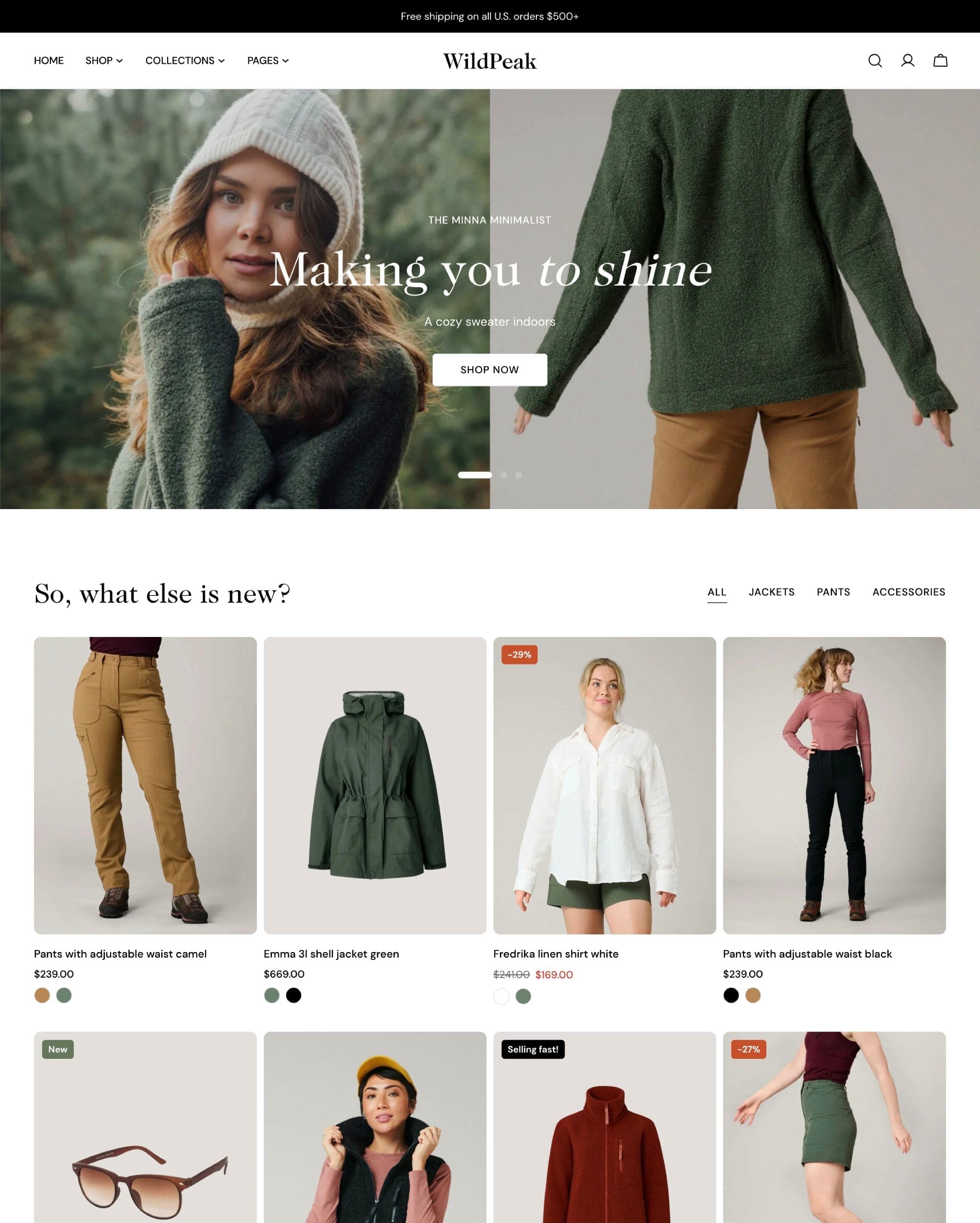 Sleek Wildpeak preset