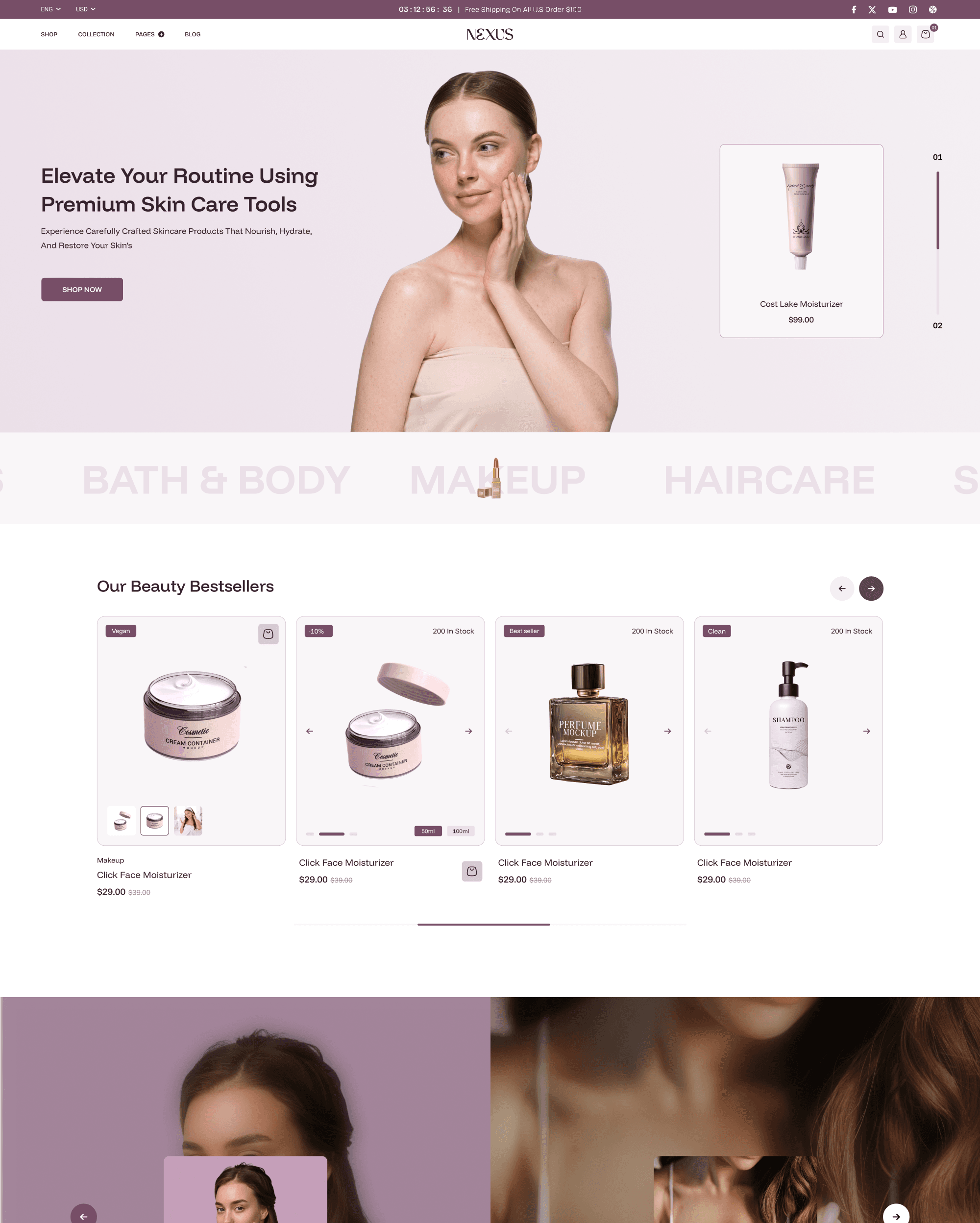 Nexus Shopify theme screenshot