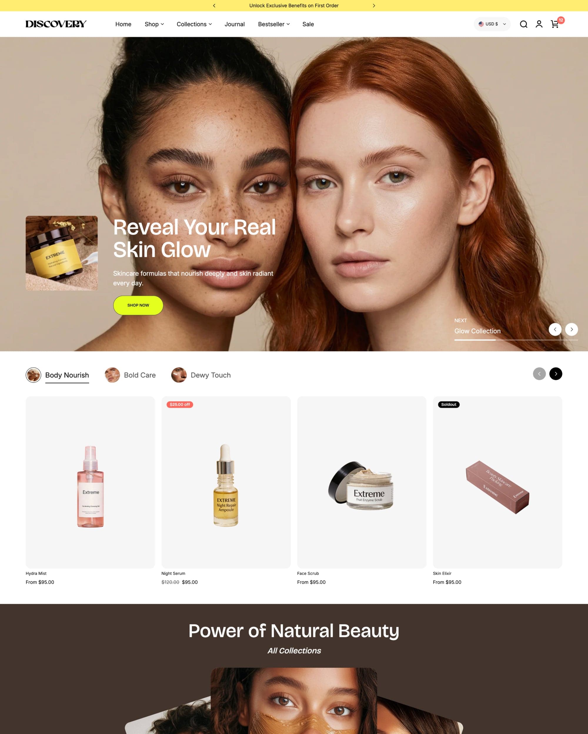 Discovery Shopify theme preview