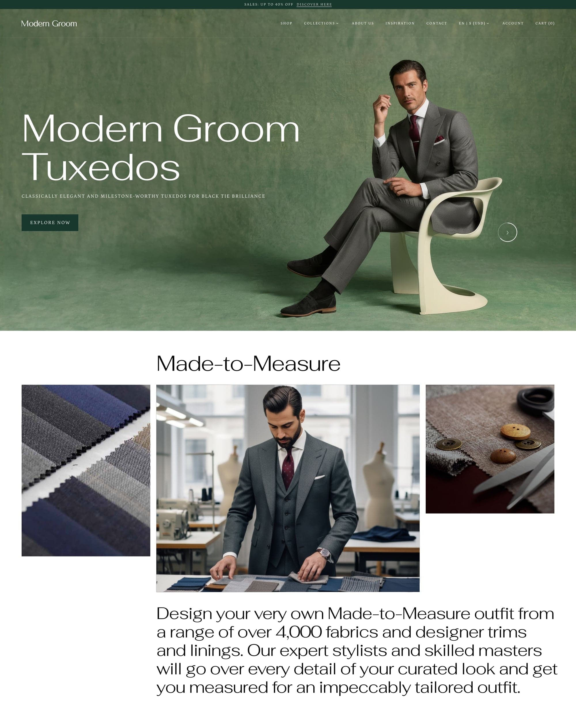 Vows Tuxedo preset