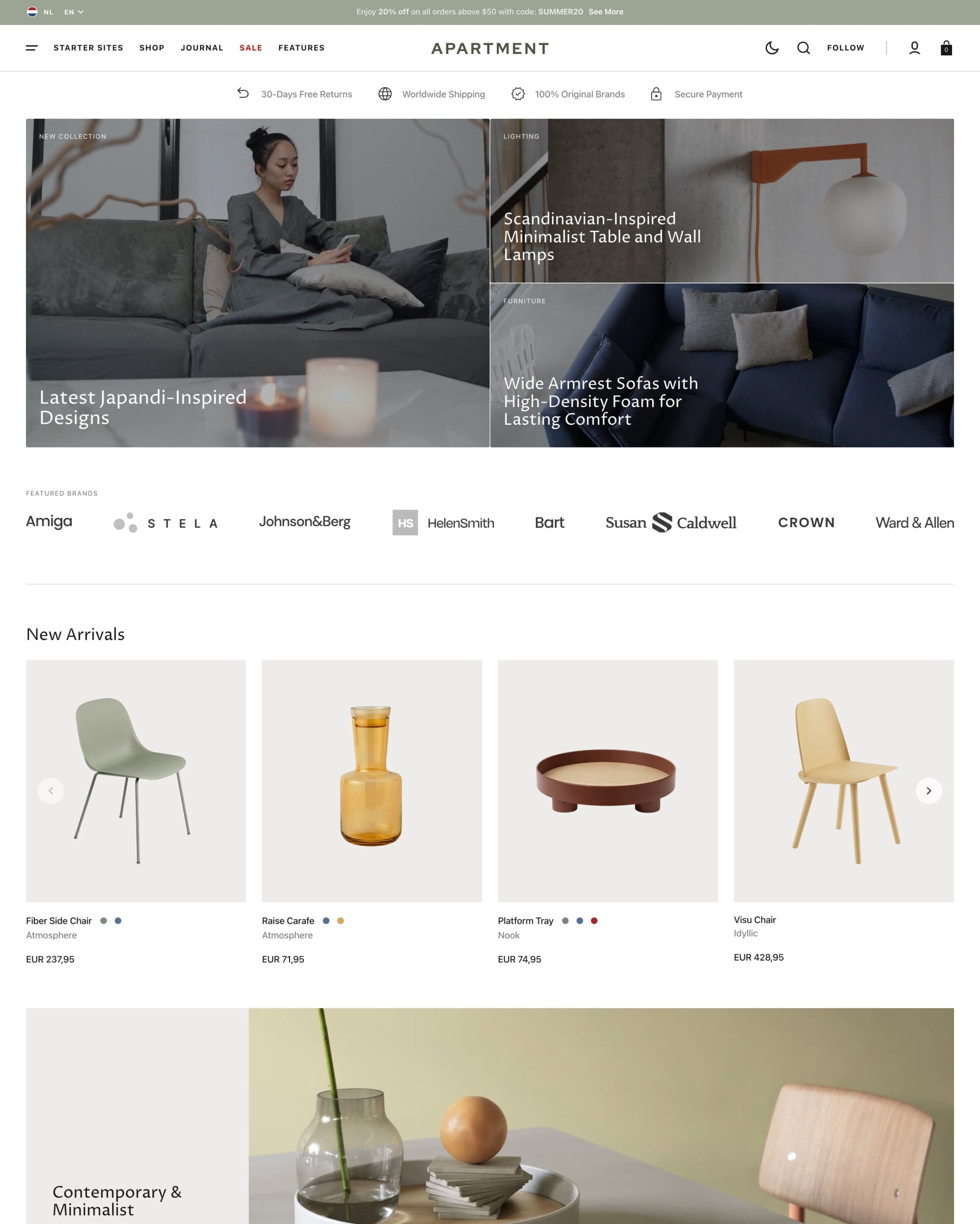 Select Apartment preset