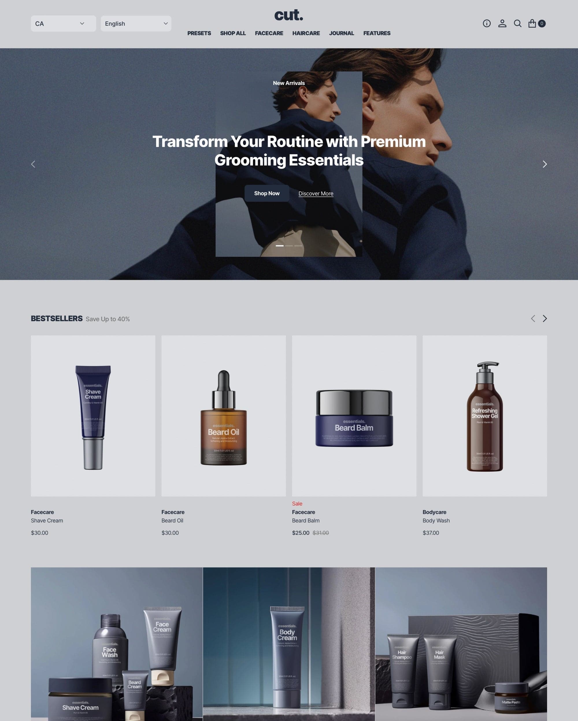 Essentials Cut preset