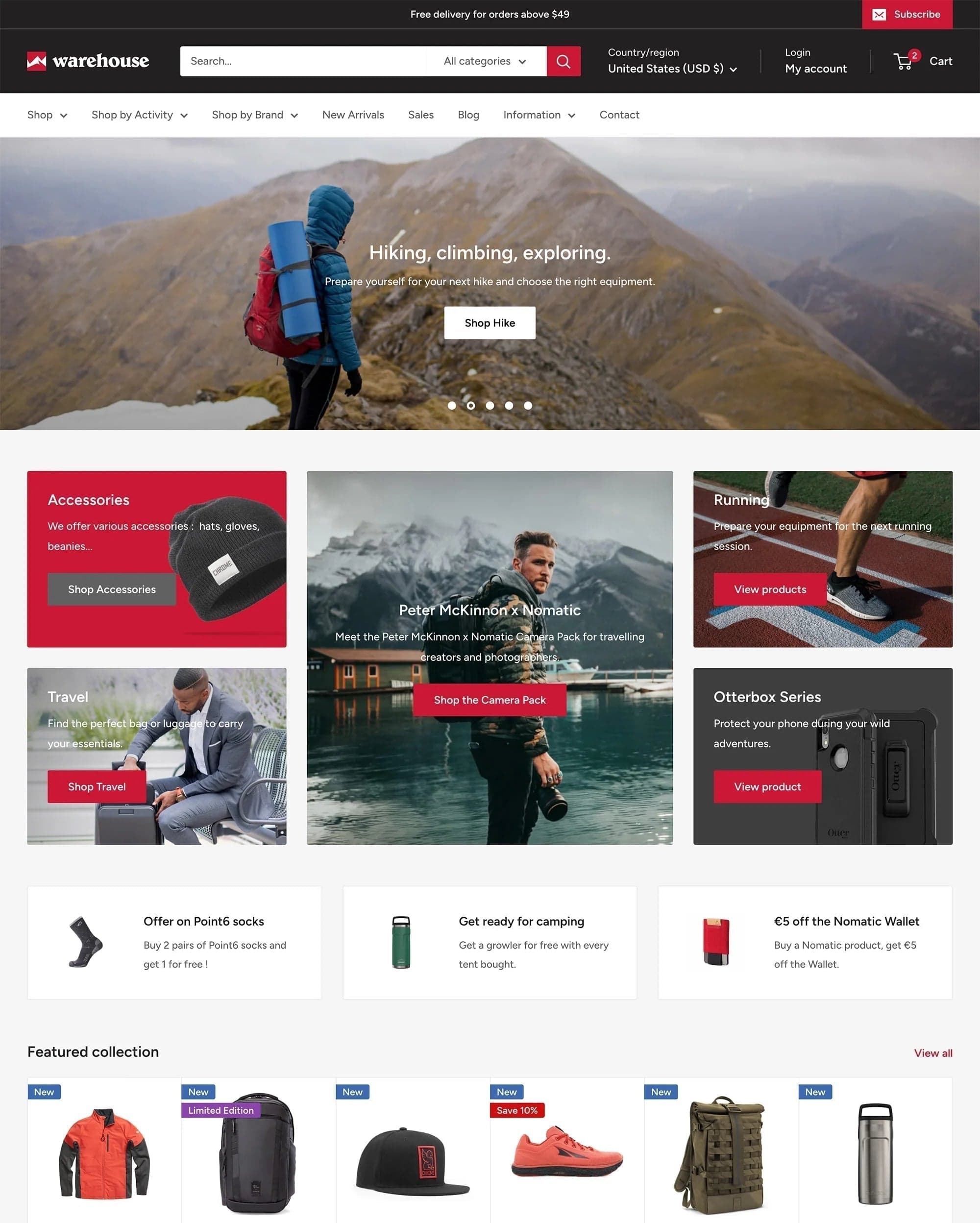 Warehouse Mesh preset