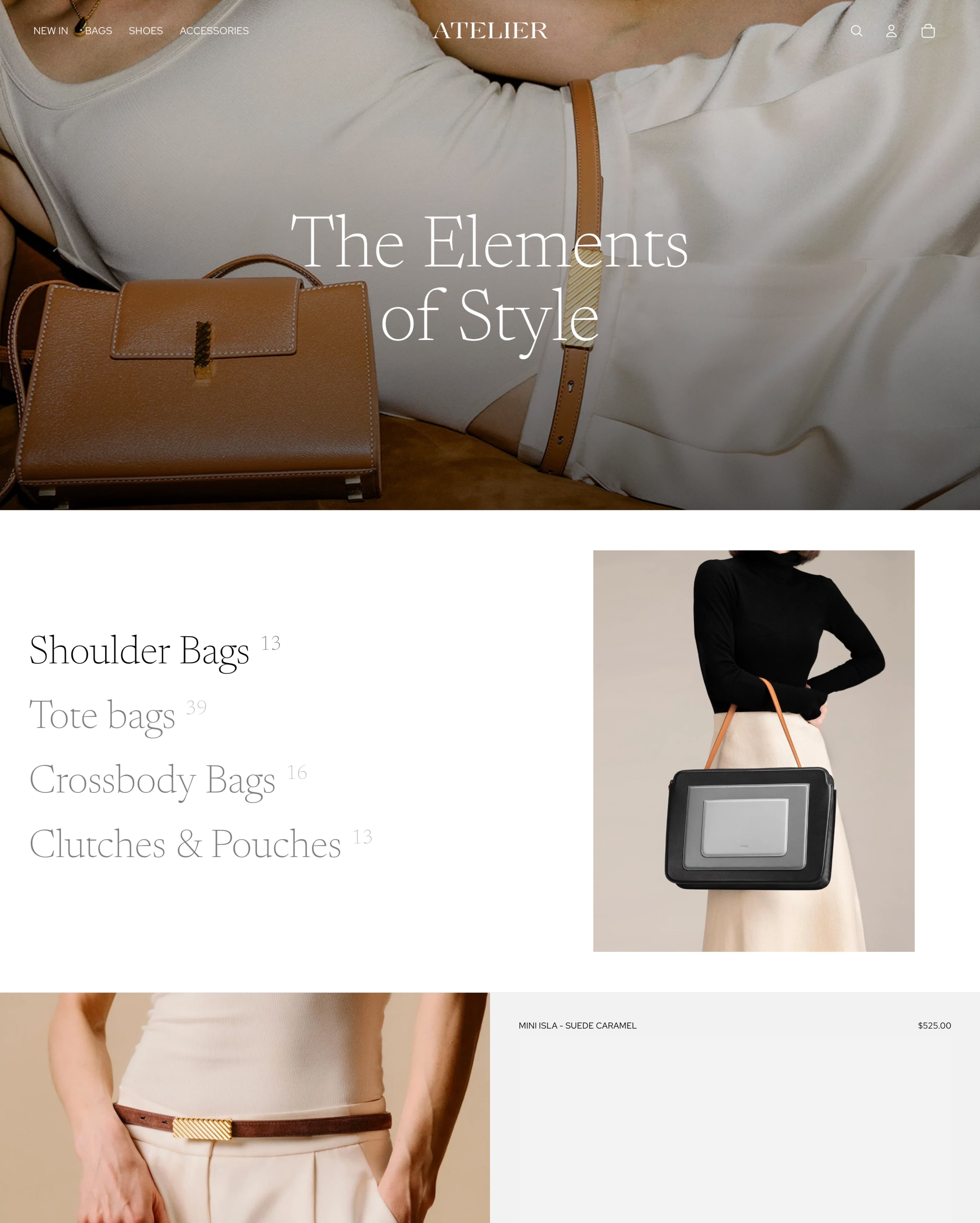 Atelier Shopify theme preview
