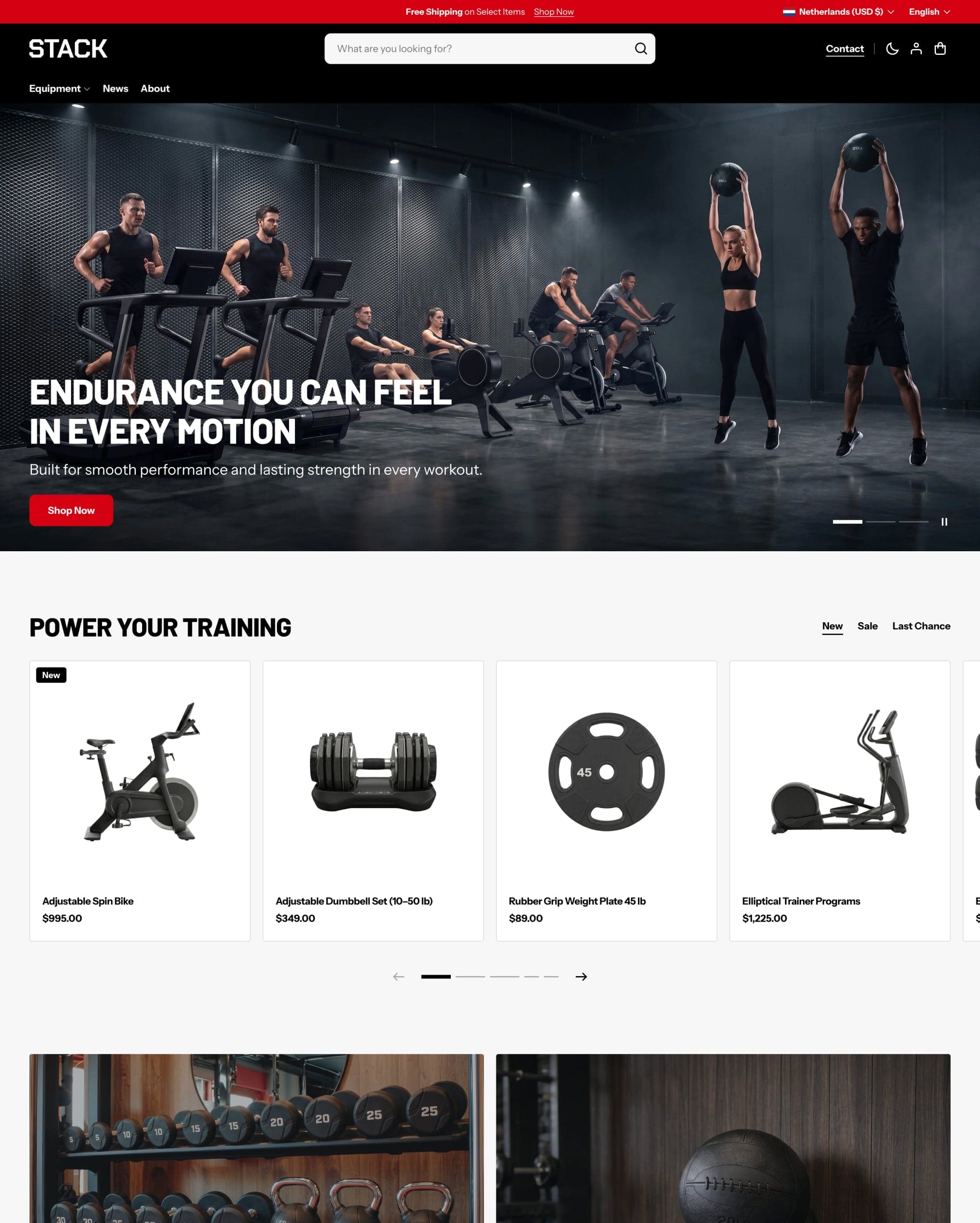 Stack Shopify theme screenshot