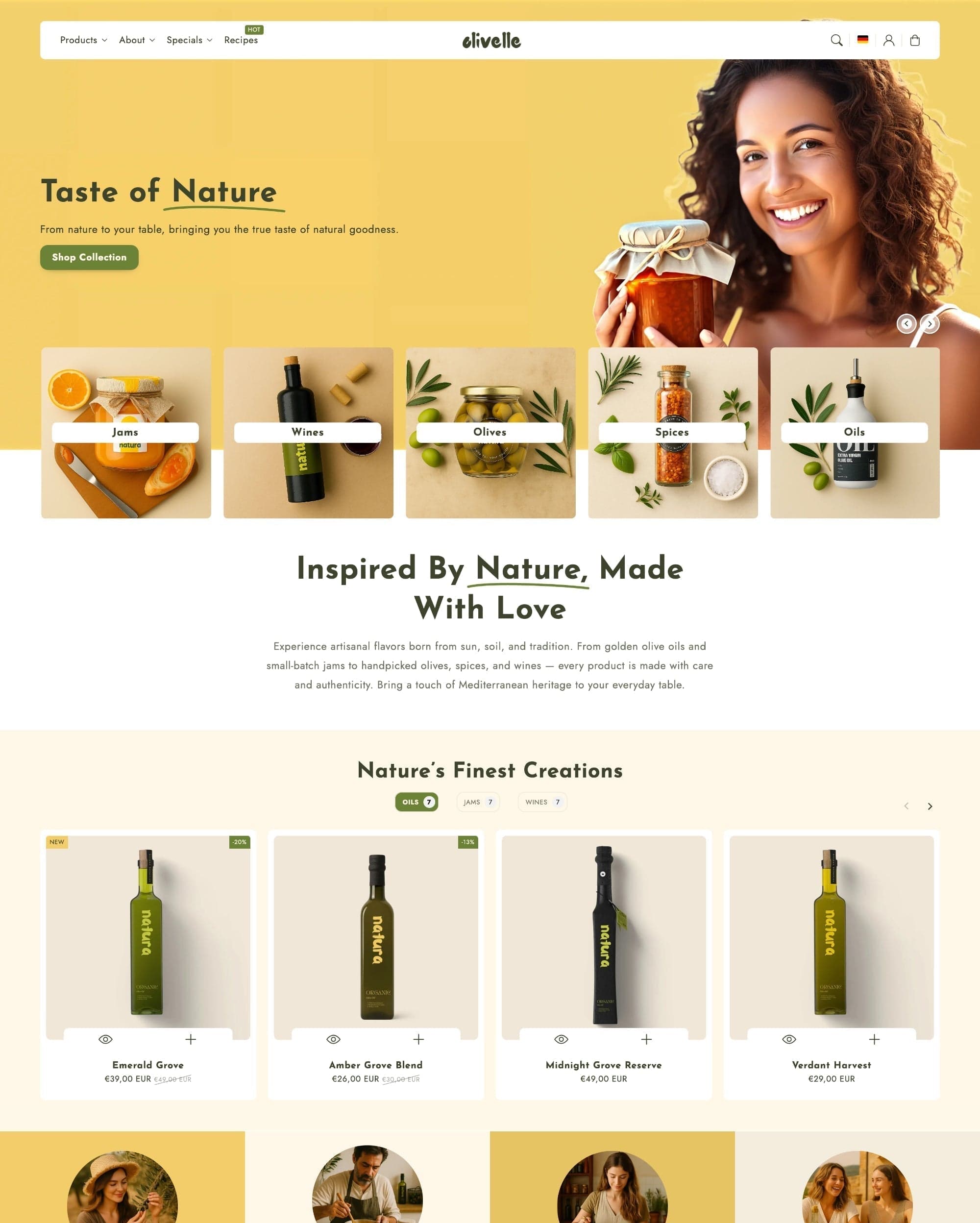 Flux Olivelle preset