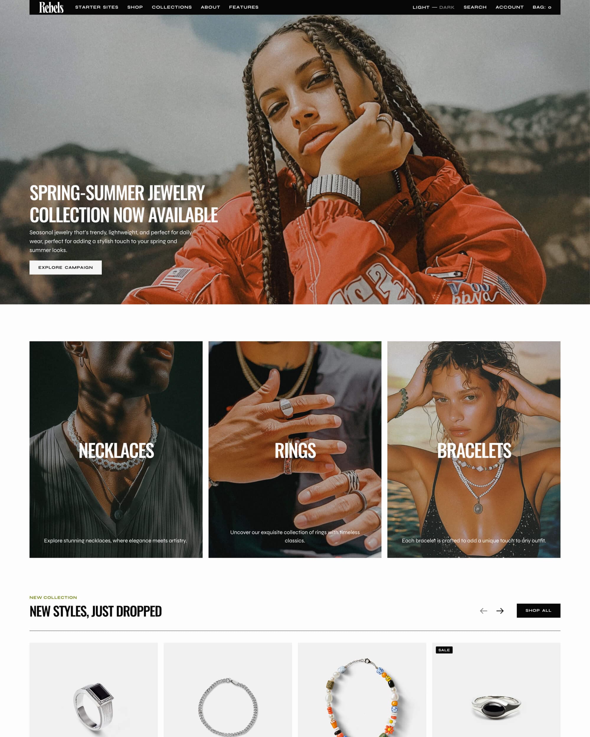 Outsiders Rebels preset