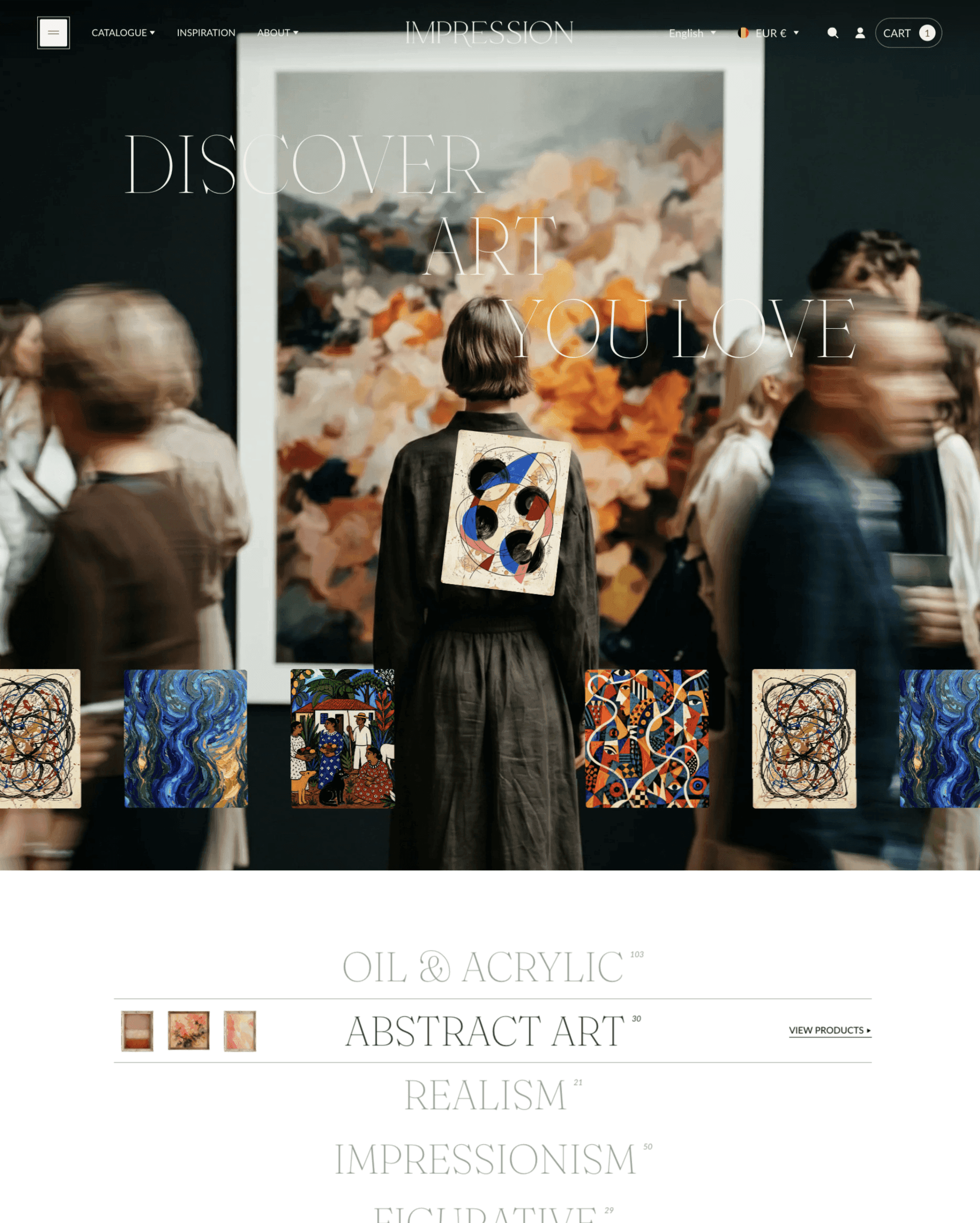 Impression Shopify theme screenshot