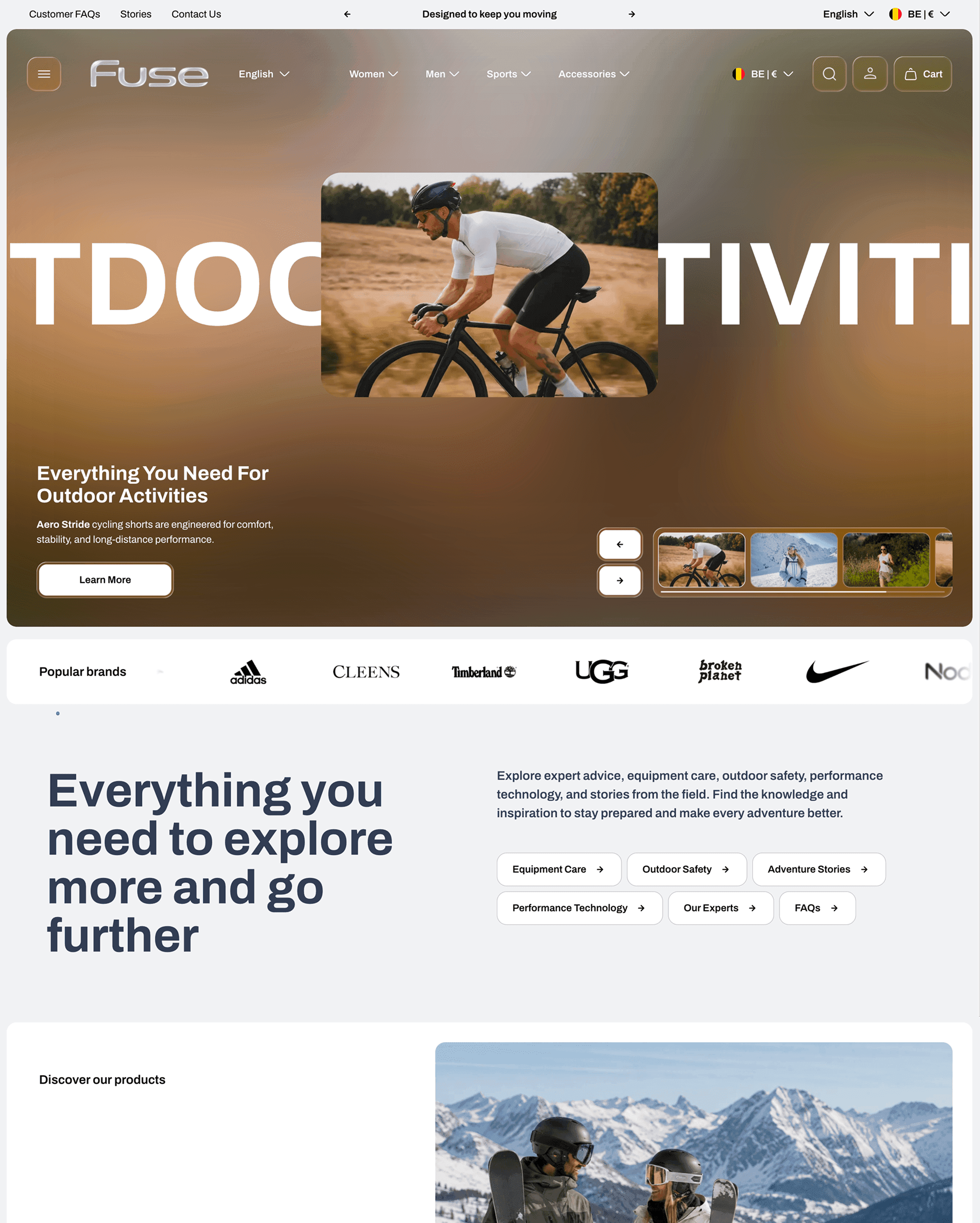 Fuse Shopify theme preview
